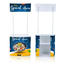 AD exhibition PP board counter advertising promotion for trade show table display supermarket racks